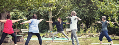 Yoga at Dutch Barn in Liverpool